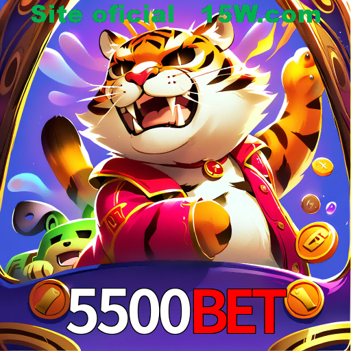 Imagem promocional da 5500BET mostrando a plataforma e suas vantagens